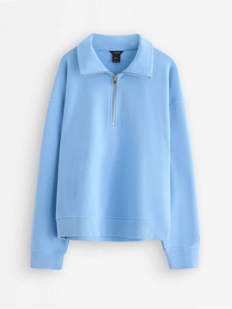 Sweatshirt with half-zip - 3008083-2324