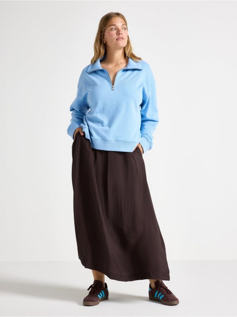 Sweatshirt with half-zip - 3008083-2324