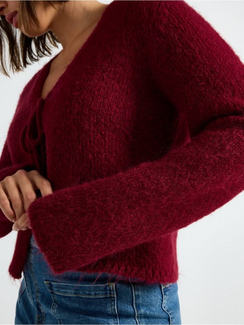 Dzemper - Knitted cardigan - 3008099-7234