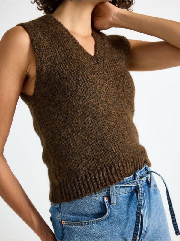 Knitted vest - 3008100-1270