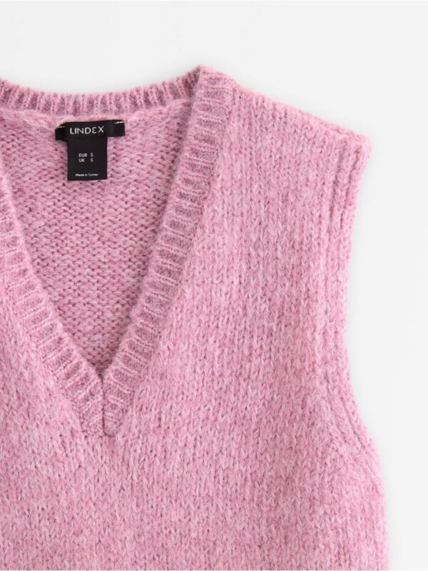Knitted vest - 3008100-9619