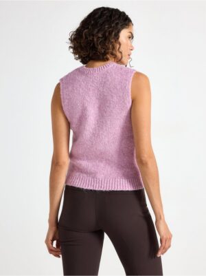 Knitted vest - 3008100-9619