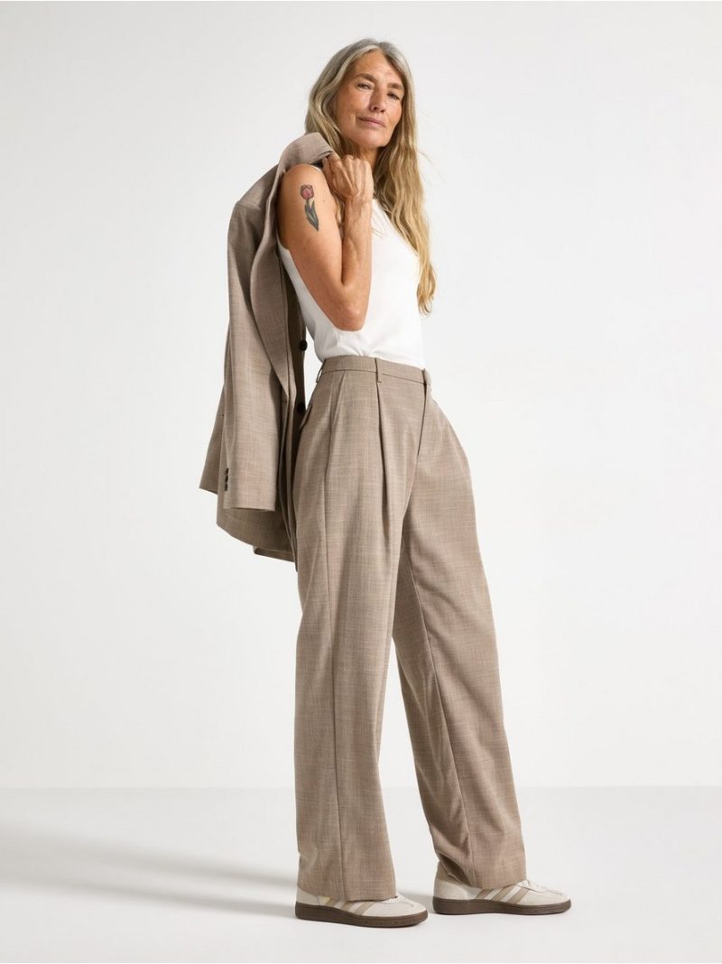 Straight trousers - 3008110-9806