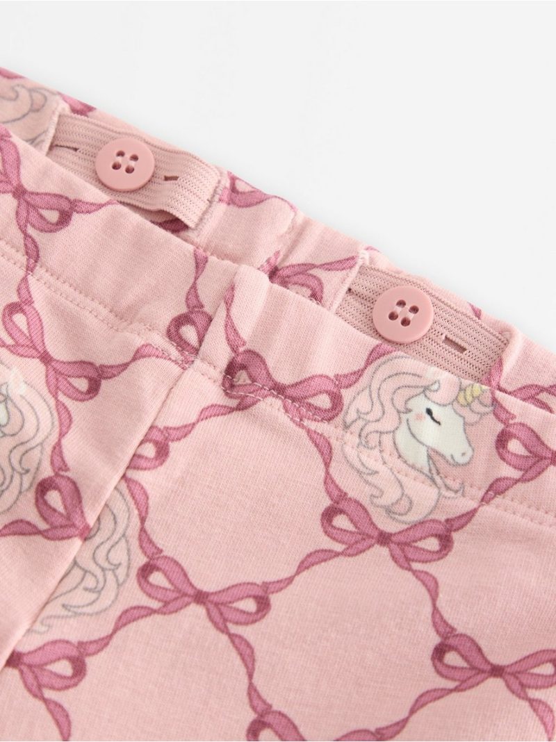 Leggings with brushed inside - 3008195-7351