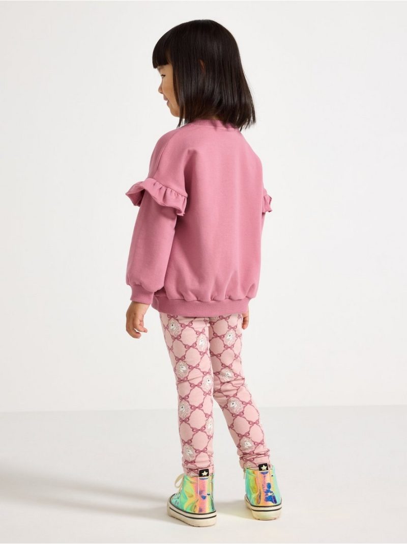 Leggings with brushed inside - 3008195-7351