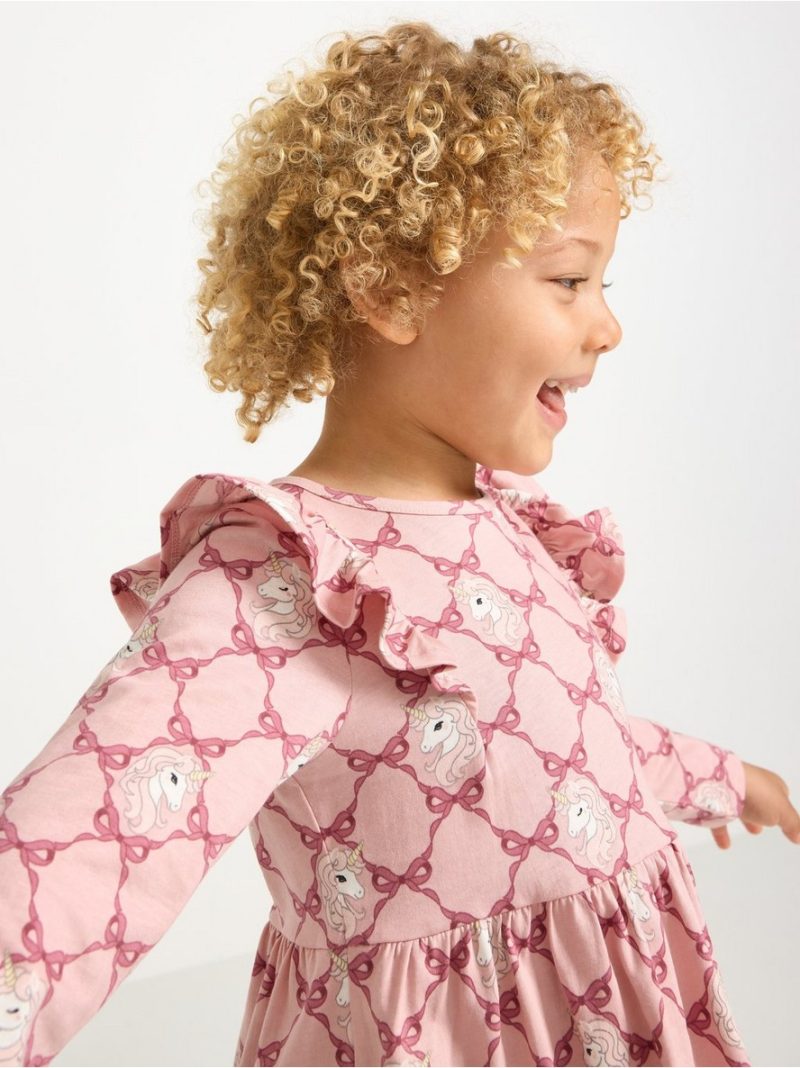 Long-sleeved dress - 3008197-7351