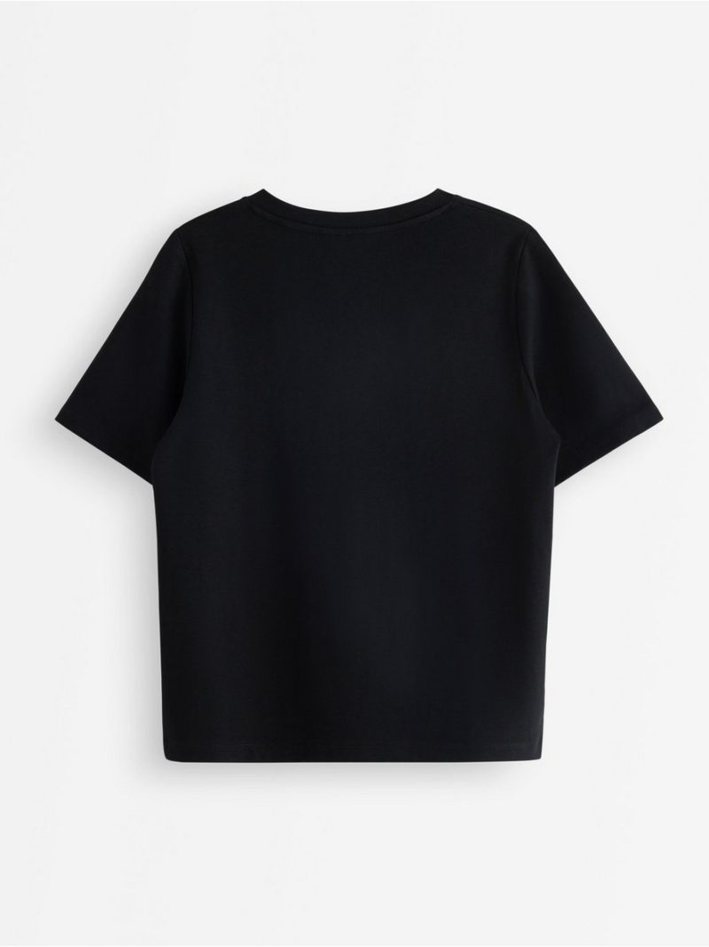 Majica - T-shirt with v-neck - 3008200-80