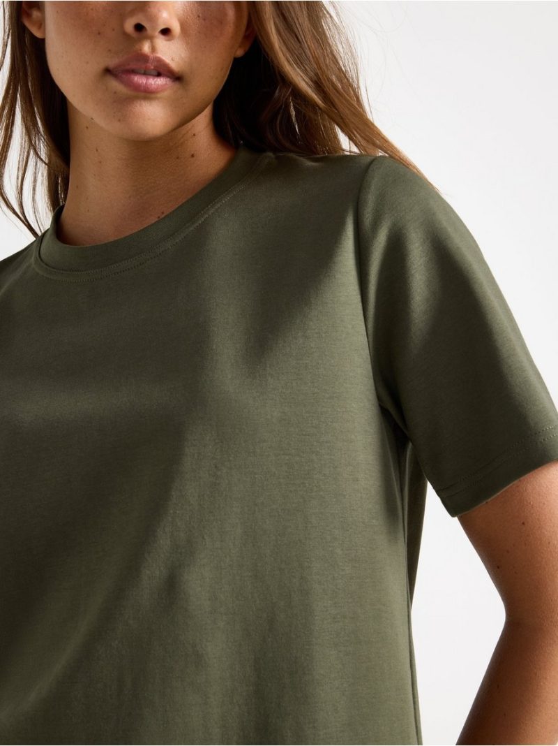 Majica - T-shirt in heavy cotton - 3008202-1308