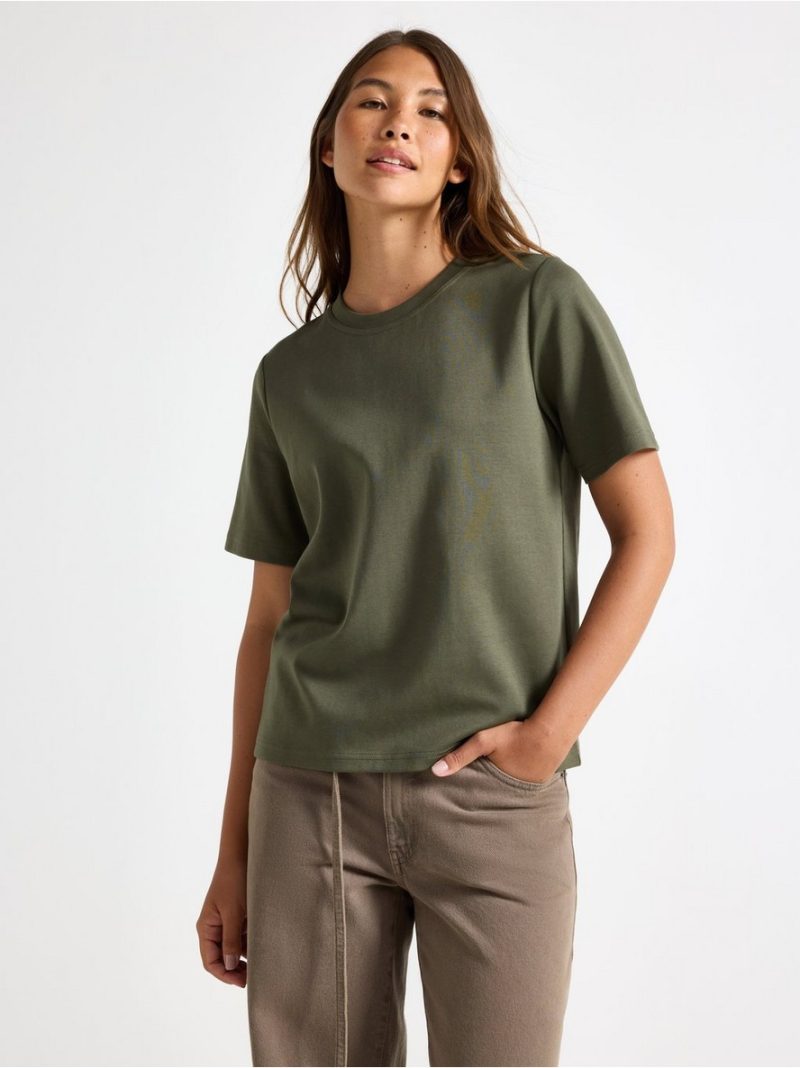 - Majica - T-shirt in heavy cotton Majica - T-shirt in heavy cotton - 3008202-1308