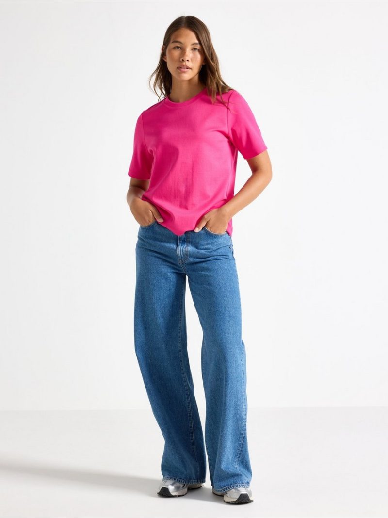 Majica - T-shirt in heavy cotton - 3008202-5945