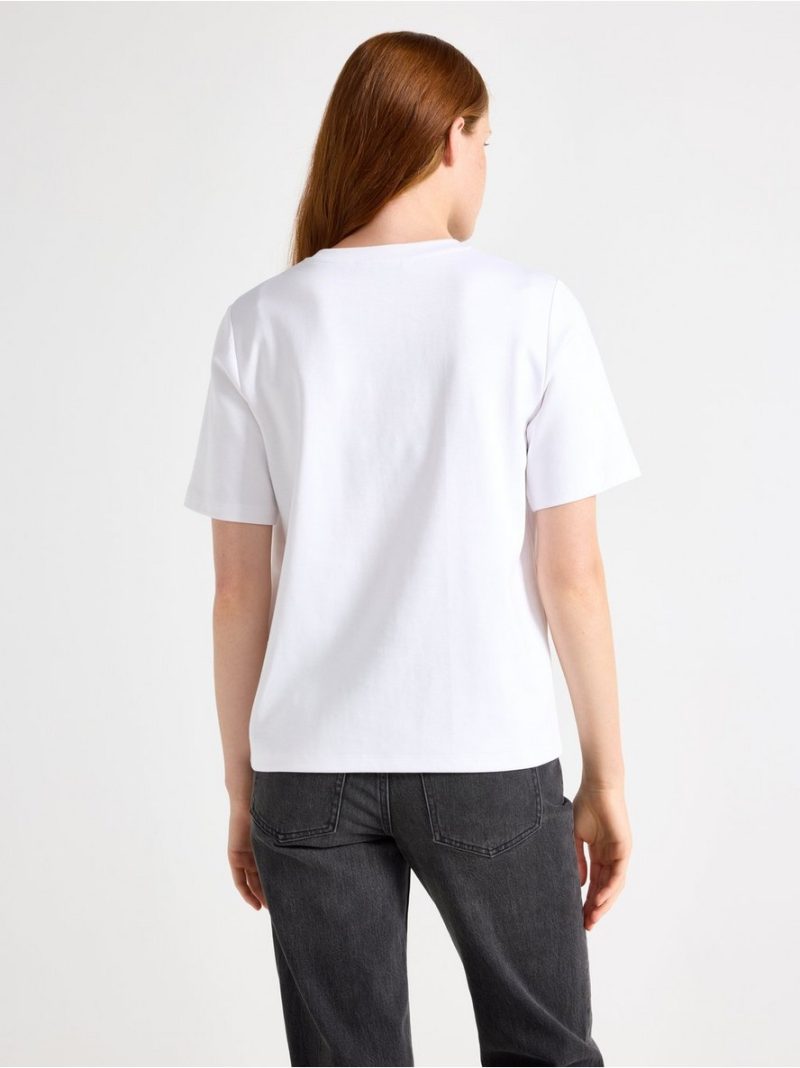 Majica - T-shirt in heavy cotton - 3008202-70