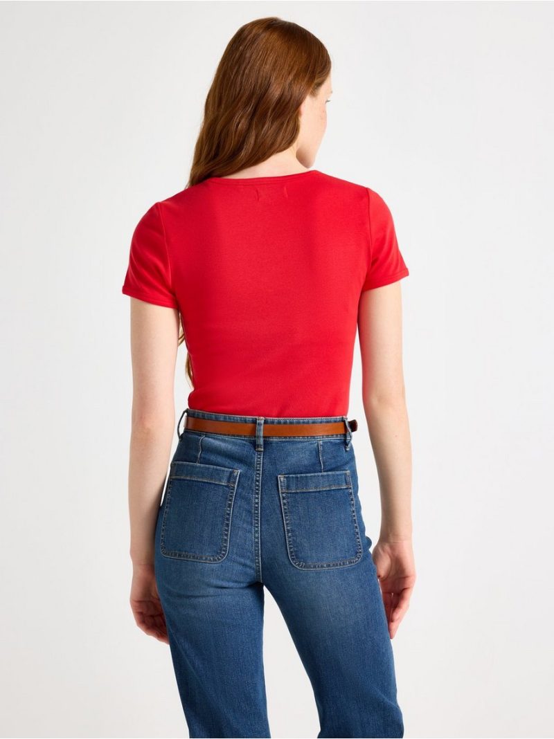 Short-sleeved top - 3008207-8668