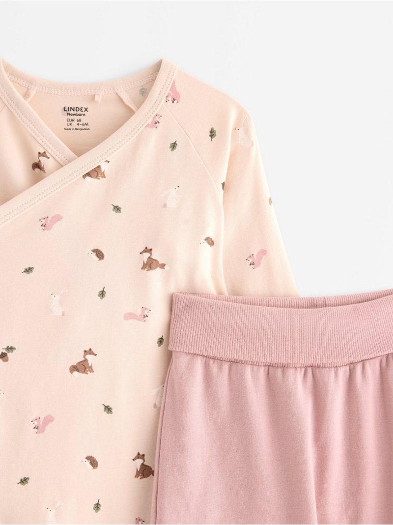 Set - bodysuit and joggers - 3008260-7351