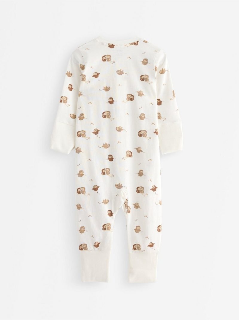 Pyjamas with fold-over cuffs - 3008264-325