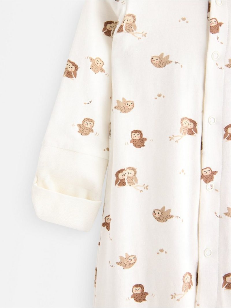 Pyjamas with fold-over cuffs - 3008264-325