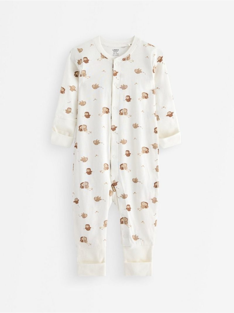 - Pyjamas with fold-over cuffs Pyjamas with fold-over cuffs - 3008264-325