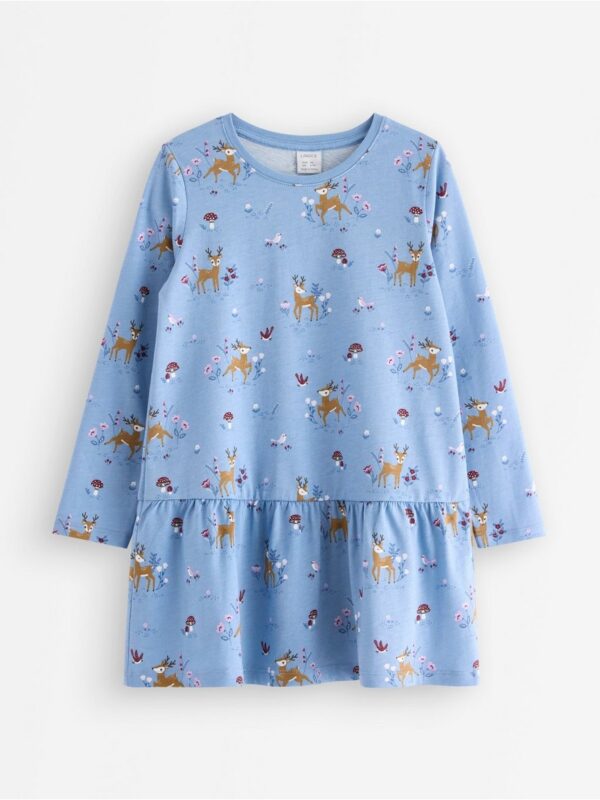 Long top with long sleeves - 3008321-8174