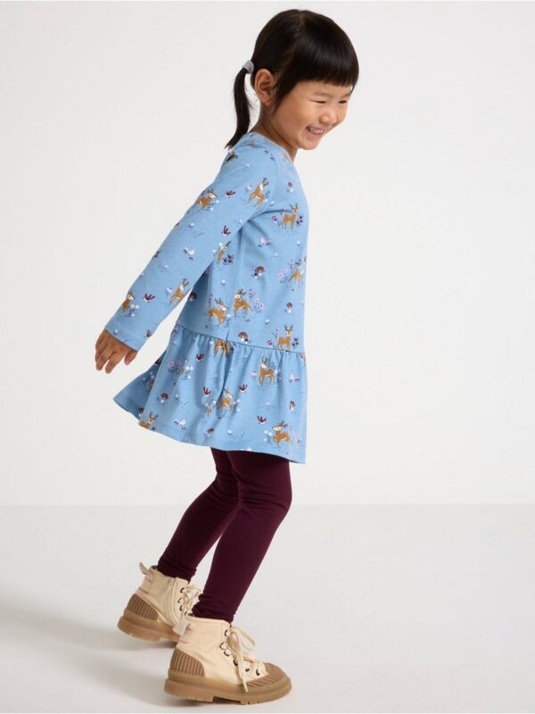 Long top with long sleeves - 3008321-8174