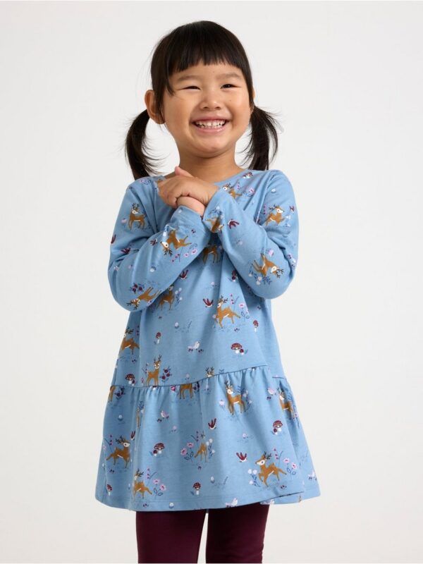 Long top with long sleeves - 3008321-8174