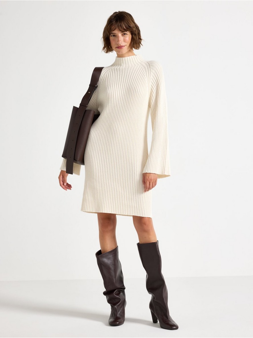 Rib-knit mini dress - 3008394-1480