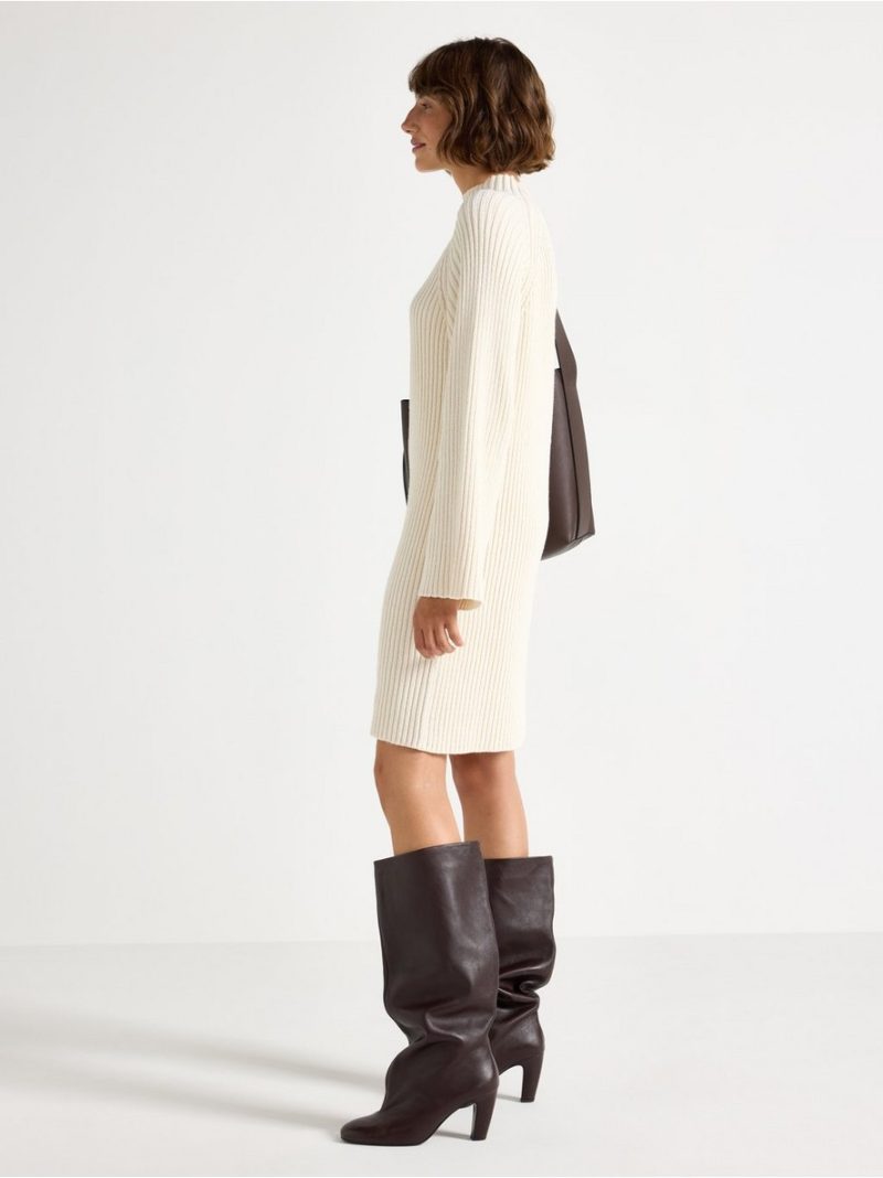 Rib-knit mini dress - 3008394-1480