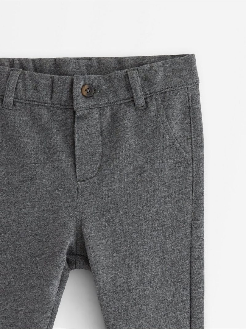Pantalone - Jersey trousers with brushed inside - 3008553-145