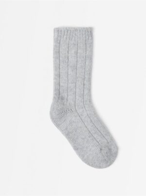 Ribbed socks in wool blend - 3008701-145
