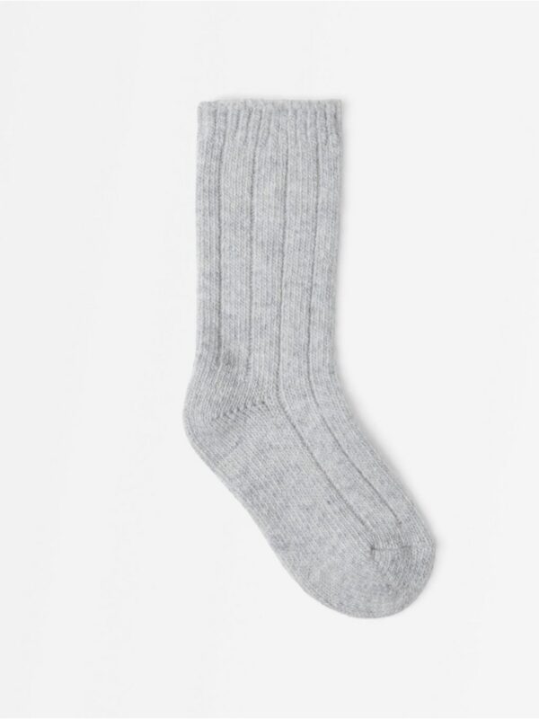 Ribbed socks in wool blend - 3008701-145