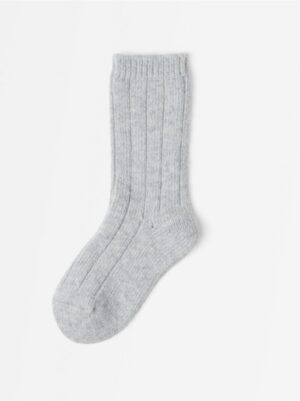 Ribbed socks in wool blend - 3008701-145