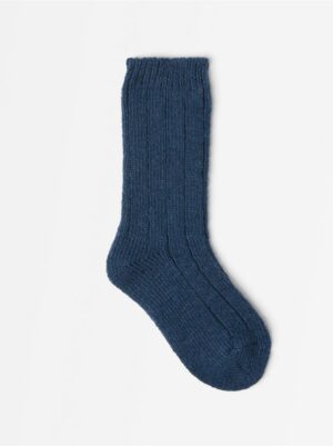 Ribbed socks in wool blend - 3008701-2065