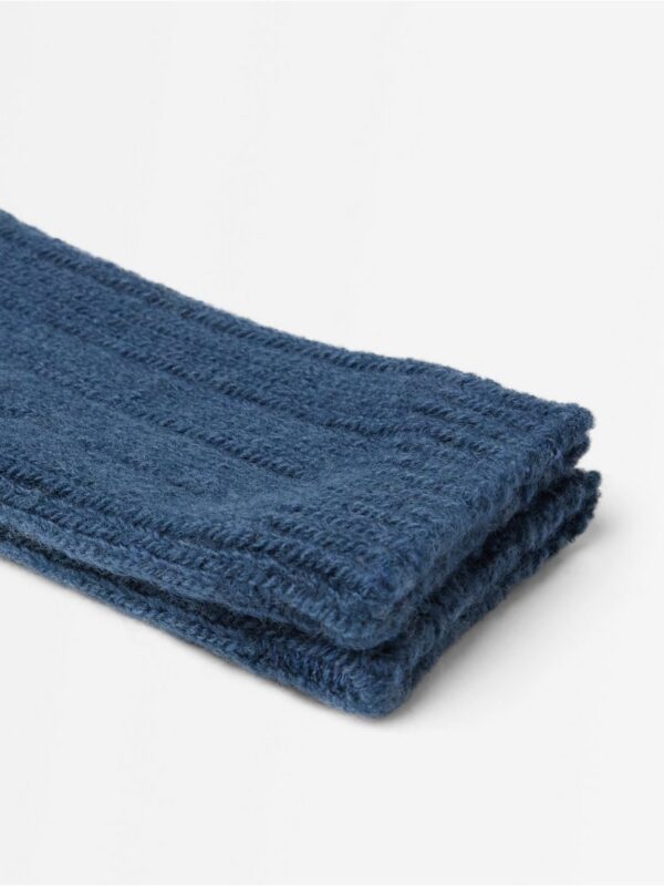 Ribbed socks in wool blend - 3008701-2065