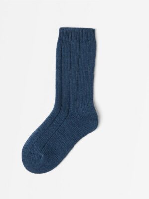Ribbed socks in wool blend - 3008701-2065