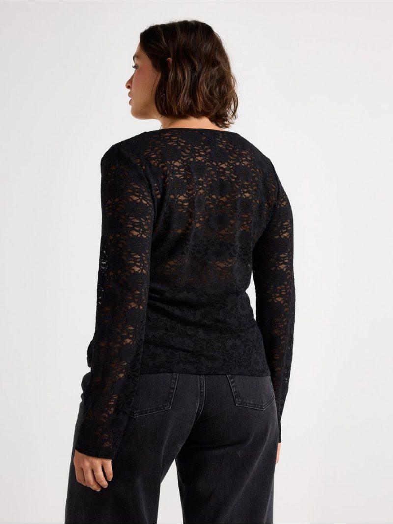 Dzemper - Cardigan in lace - 3008717-80