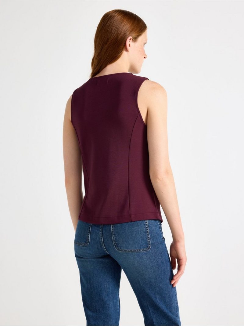 Sleeveless top - 3008719-7268