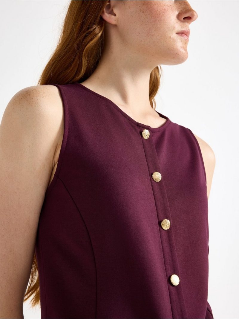 Sleeveless top - 3008719-7268