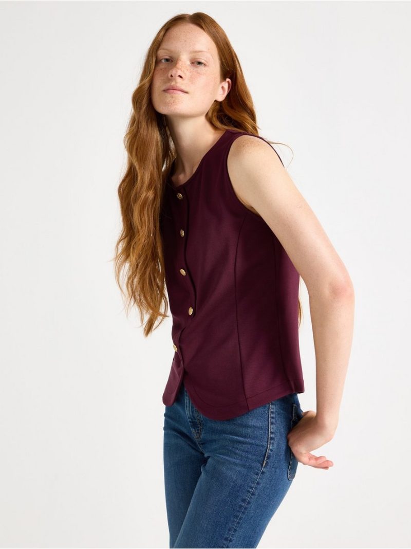 - Sleeveless top Sleeveless top - 3008719-7268