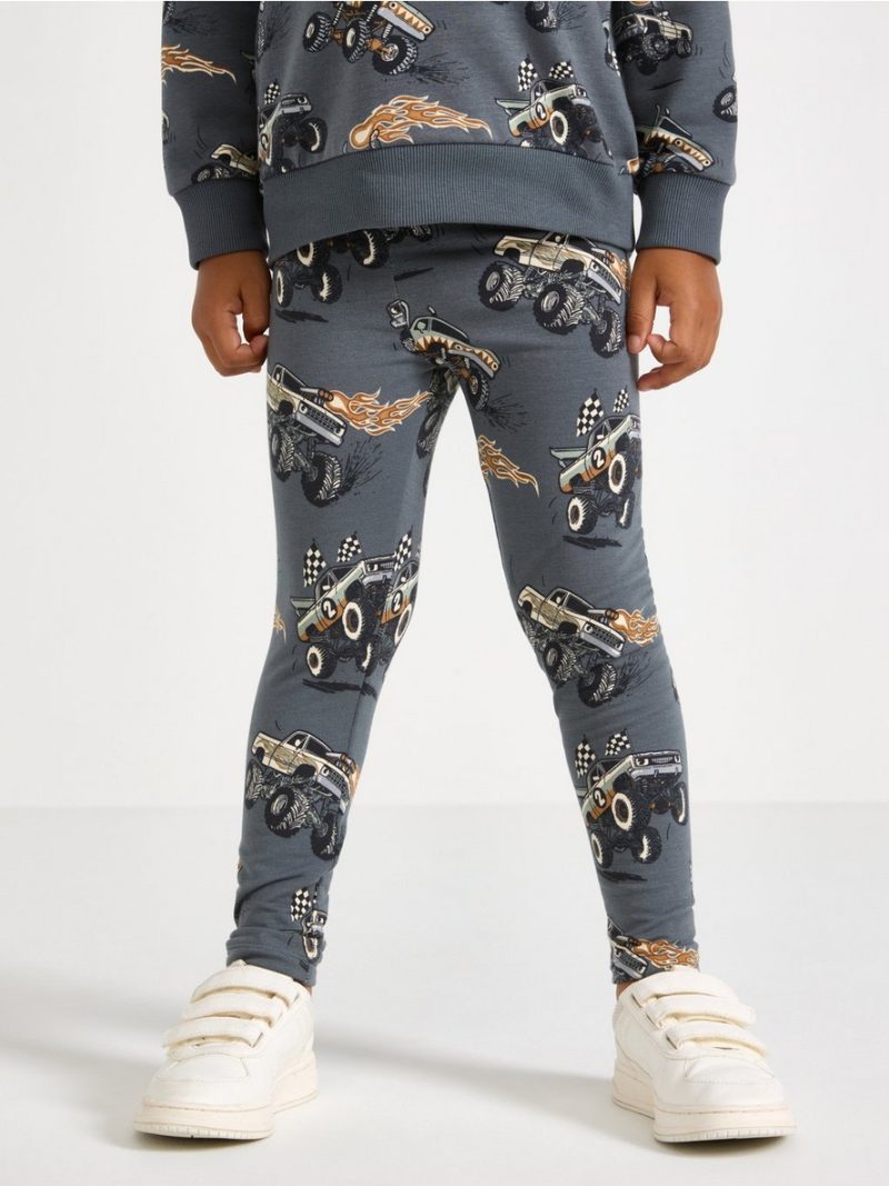 Helanke - Leggings with brushed inside - 3008733-2498