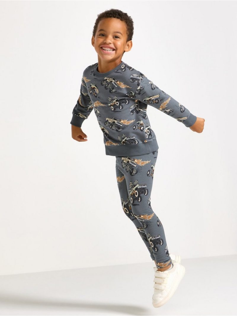 Helanke - Leggings with brushed inside - 3008733-2498