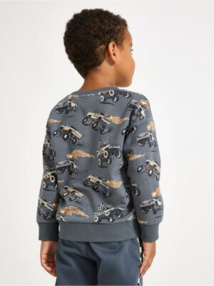 Sweatshirt with brushed inside - 3008734-2498