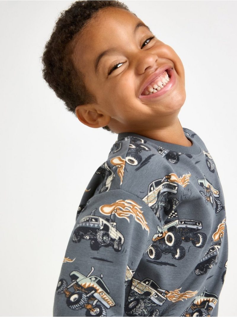 Dukserica - Sweatshirt with brushed inside - 3008734-2498