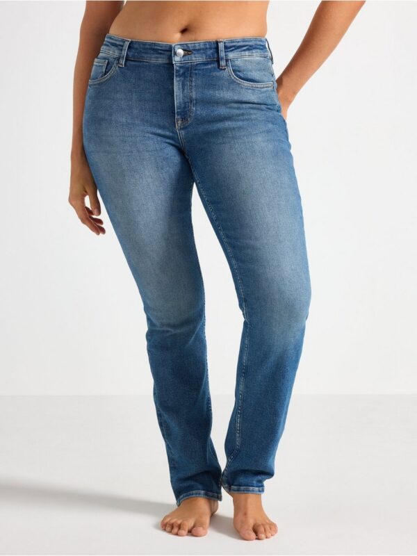 SLIM Ellen stretch  jeans with mid waist - 3008765-791