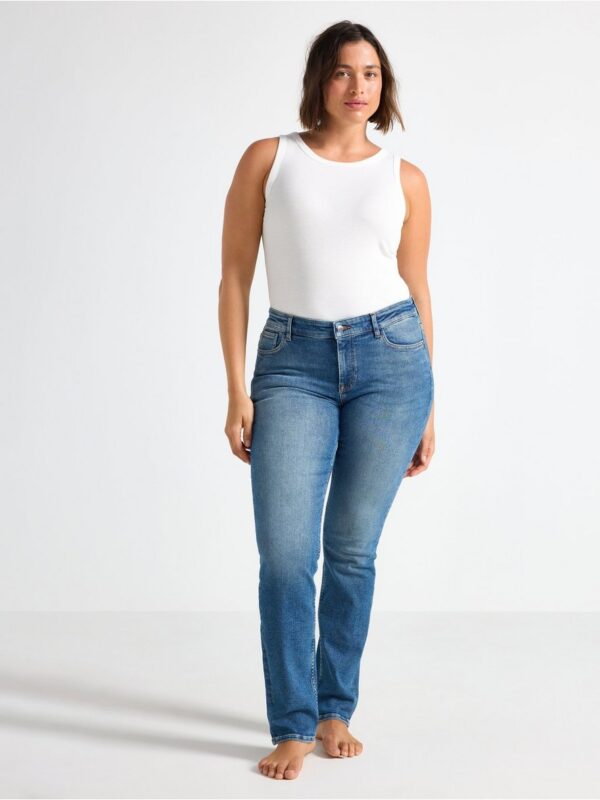 SLIM Ellen stretch  jeans with mid waist - 3008765-791