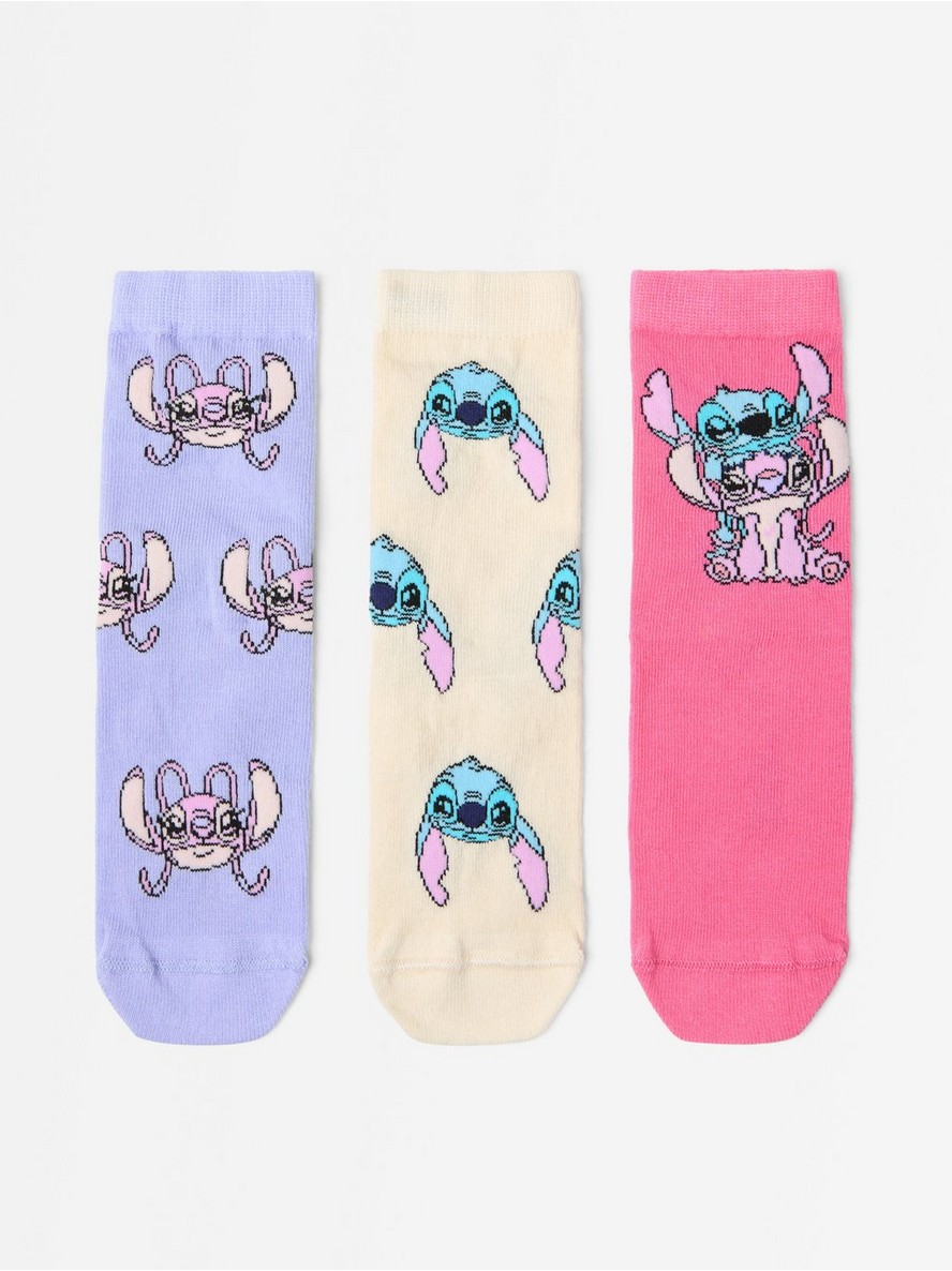 Carape - 3-pack Lilo & Stitch  socks - 3008780-9860