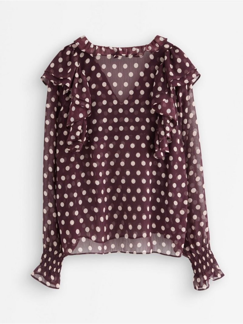 Long-sleeved blouse - 3008956-7268