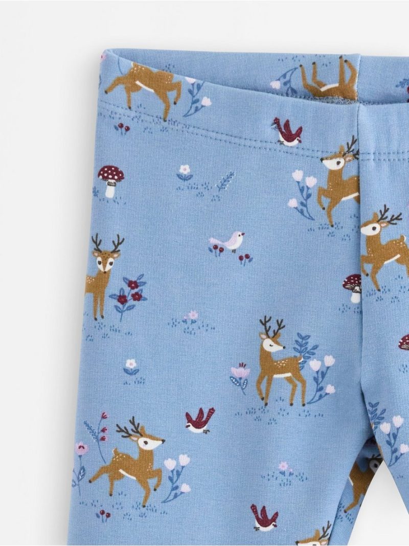 Helanke - Leggings with brushed inside - 3008972-8174