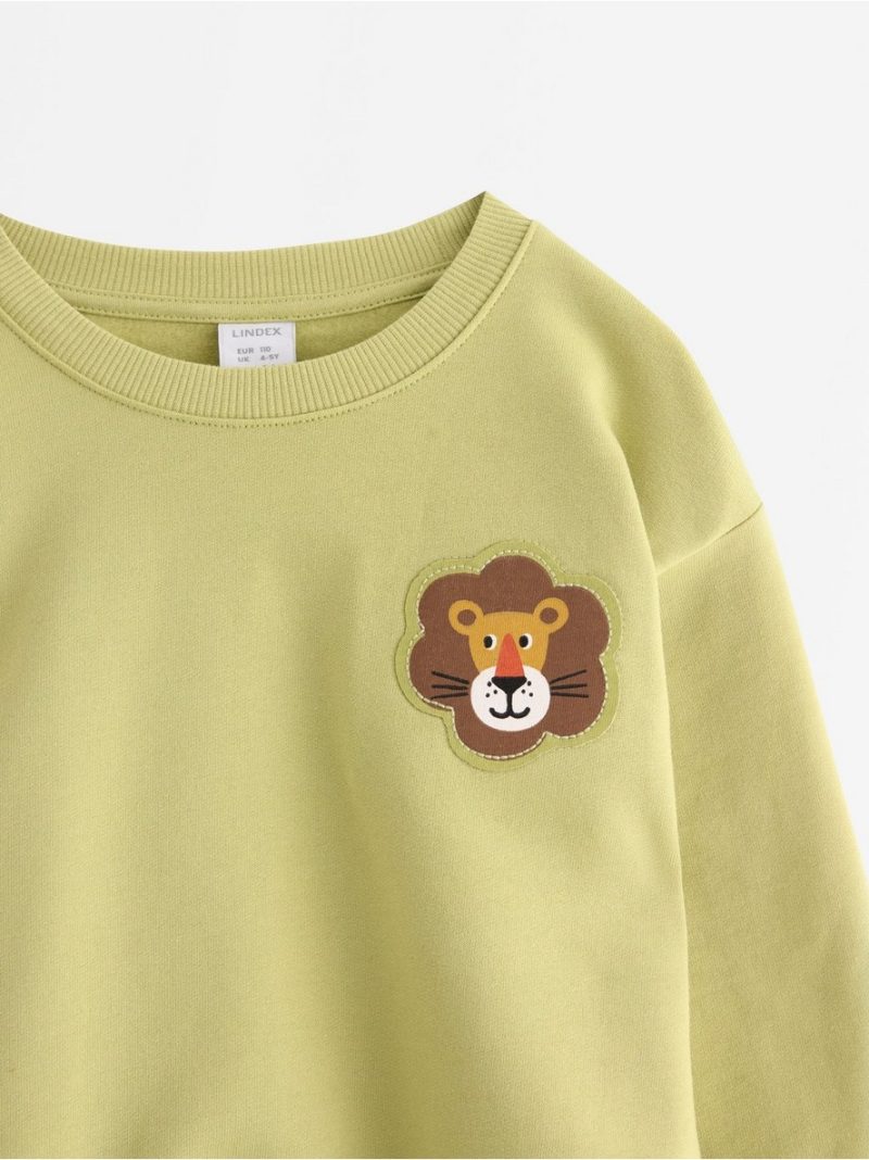 Sweatshirt with brushed inside - 3009064-8632