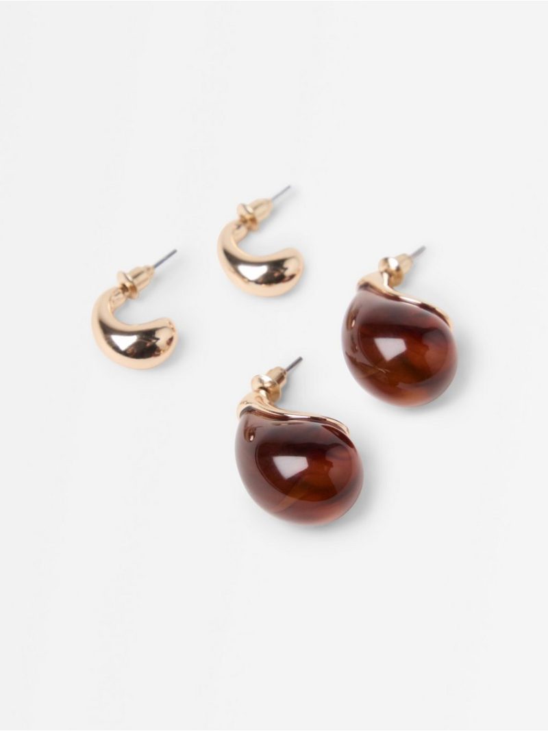 Mindjuse - 2-pack earrings - 3009307-250