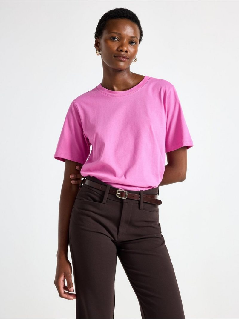 - Majica - Extra long t-shirt Majica - Extra long t-shirt - 3009459-9869