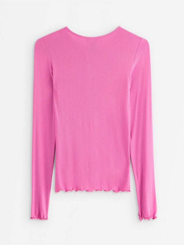 Soft long-sleeved top - 3009765-9869