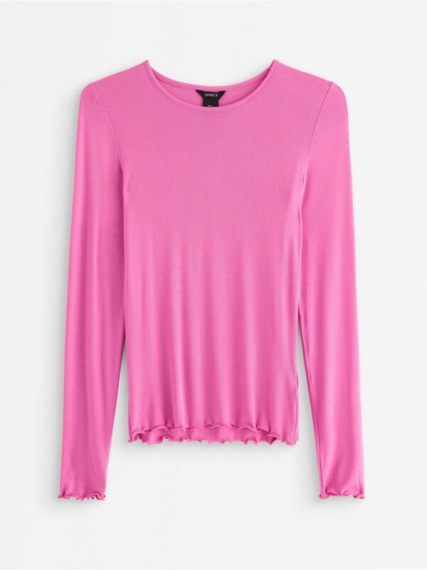 Soft long-sleeved top - 3009765-9869